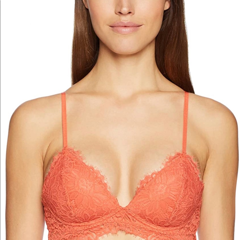 Mae Women's Lightly Padded Eyelash Lace Bralette